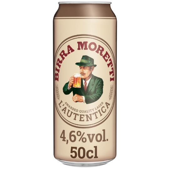 Bière Blonde Italienne 4,6% BIRRA MORETTI