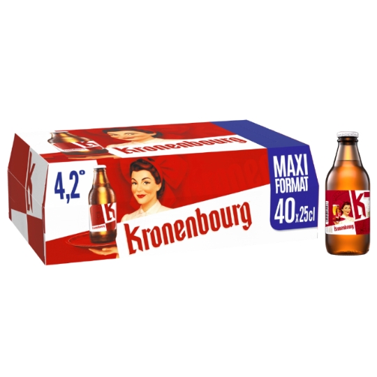 Bière Blonde d'Alsace 4,2% KRONENBOURG