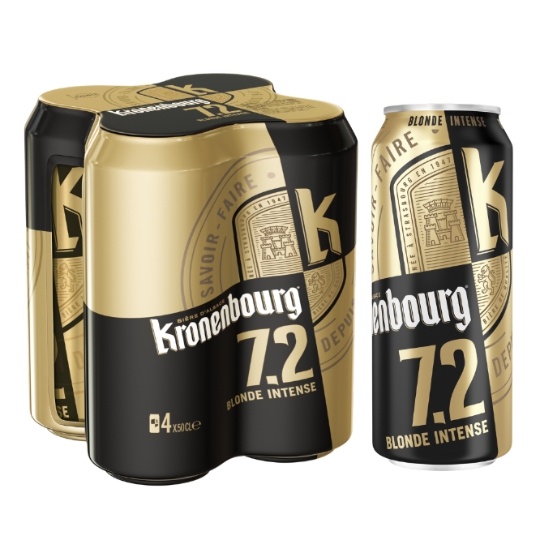 Bière Blonde Intense 7,2% KRONENBOURG