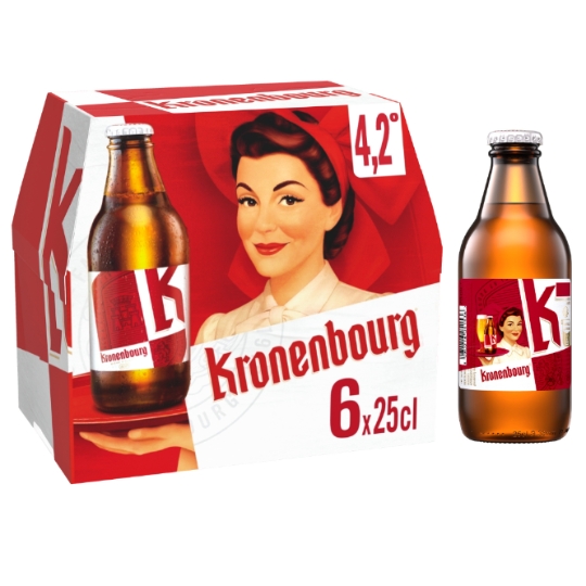 Bière Blonde d'Alsace 4,2% KRONENBOURG