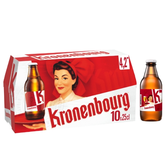 Bière Blonde d'Alsace 4,2% KRONENBOURG