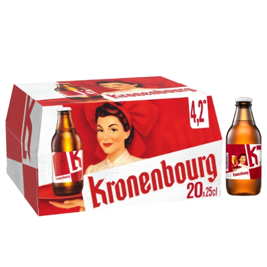 Bière Blonde d'Alsace 4,2% KRONENBOURG