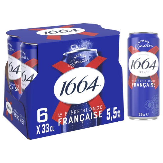 Bière Blonde 5,5% 1664