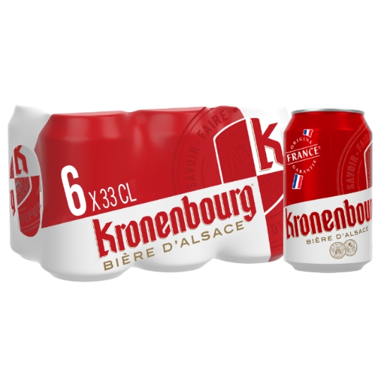Bière Blonde d'Alsace 4,2% KRONENBOURG