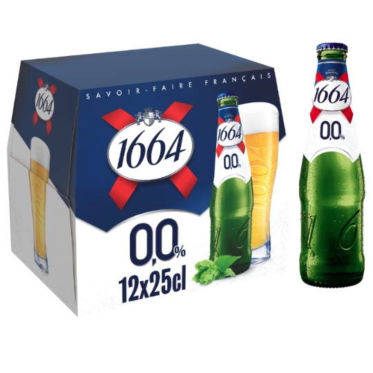 Bière Blonde Sans Alcool 0,0% 1664