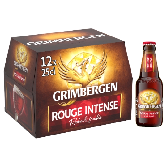 Bière d'Abbaye Aromatisée Fruits Rouges 5,5% GRIMBERGEN