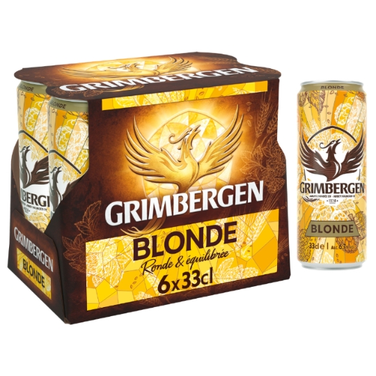 Bière Blonde D'Abbaye 6,7% GRIMBERGEN