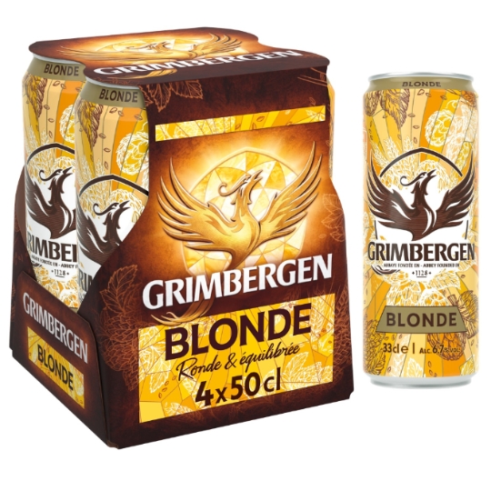 Bière Blonde D'Abbaye 6,7% GRIMBERGEN