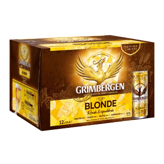 Bière Blonde D'Abbaye 6,7% GRIMBERGEN