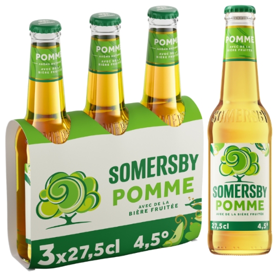 Bière Aromatisée Pomme 4,5% SOMERSBY