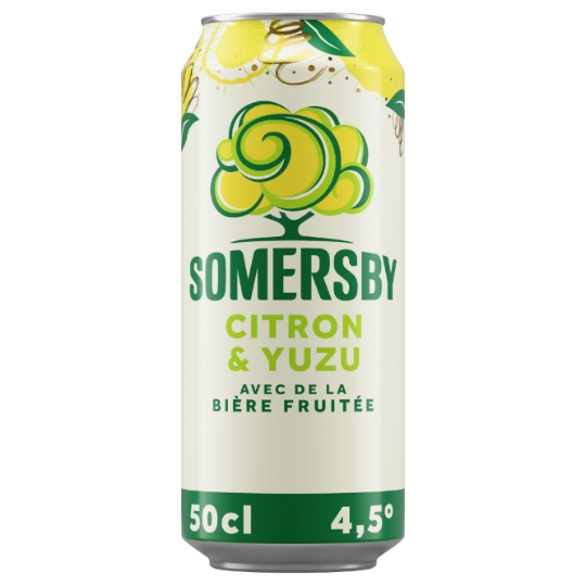 Bière Aromatisée Citron Yuzu 4,5% SOMERSBY