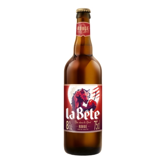 Bière Aromatisée à la Cerise 8% LA BETE