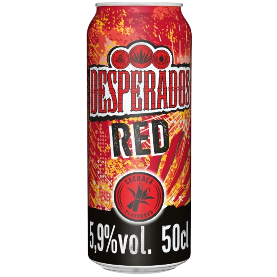 Bière Aromatisée au Spiritueux Fruits Rouges Guarana Red 5,9% DESPERADOS