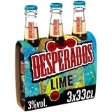 Bière Aromatisée Spiritueux Agave Citron Vert Cactus 3% DESPERADOS