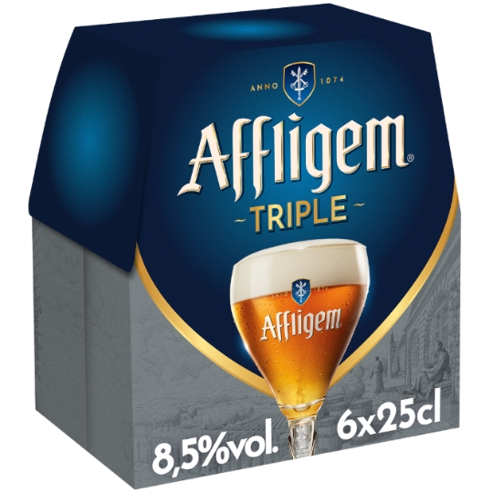 Bière Blonde D'Abbaye Cuvée Tripel 8,5% AFFLIGEM
