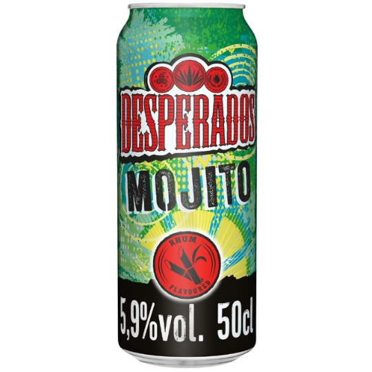 Bière Aromatisée au Spiritueux Agave Menthe Citron Vert Mojito 5,9% DESPERADOS