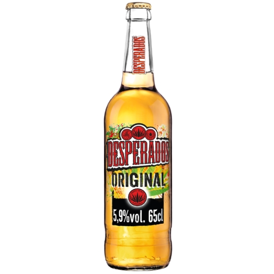 Bière Aromatisée au Spiritueux à Base d'Agave 5,9% DESPERADOS