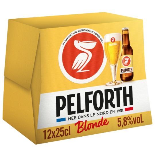 Bière Blonde 5,8% PELFORTH