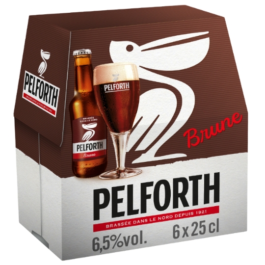 Bière Brune Douce 6,5% PELFORTH
