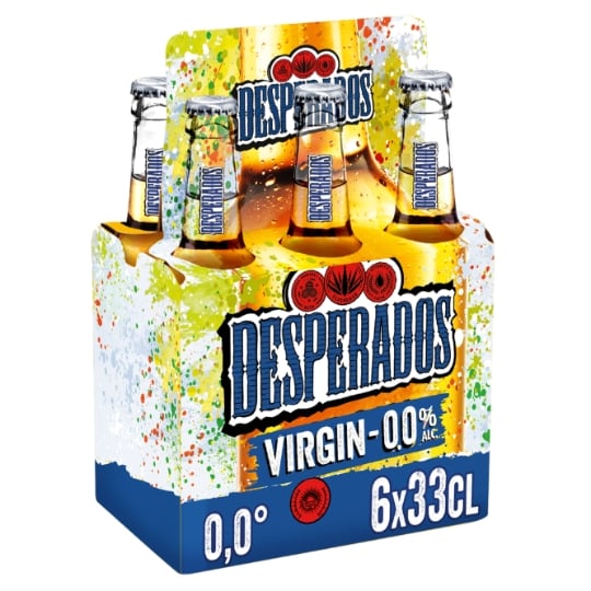 Bière Aromatisée aux Agrumes et Zestes de Citron Sans Alcool 0,0% DESPERADOS