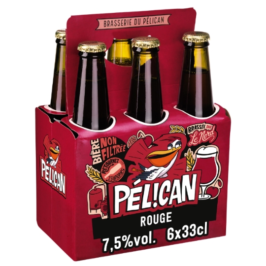 Bière Aromatisée aux Cerises Griottes 7,5% PELICAN