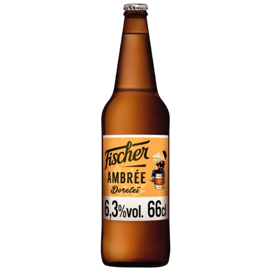Bière Ambrée D'Alsace 6,3% FISCHER