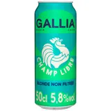 Bière Blonde Non Filtrée Champ Libre 5,8% GALLIA