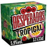 Bière Aromatisée au Spiritueux, Fruit de la Passion, Citron Vert, Tropical 5,9% DESPERADOS