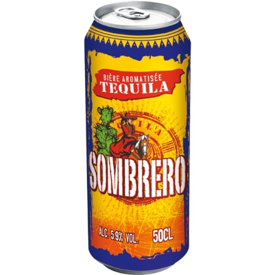 Bière Aromatisée Tequila 5,9% SOMBRERO