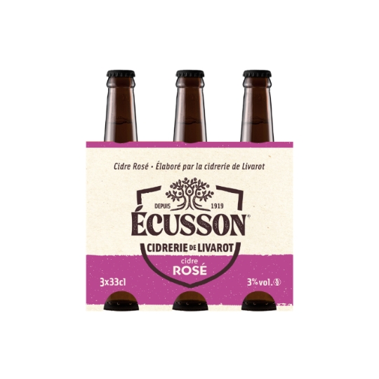 Cidre Rosé Naturel ECUSSON