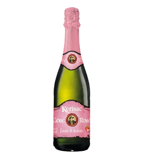 Cidre rosé de bretagne KERISAC