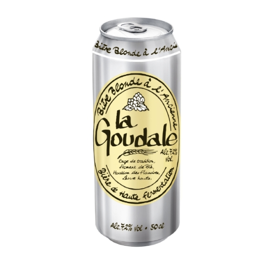 Bière Blonde à l'Ancienne 7,2% LA GOUDALE