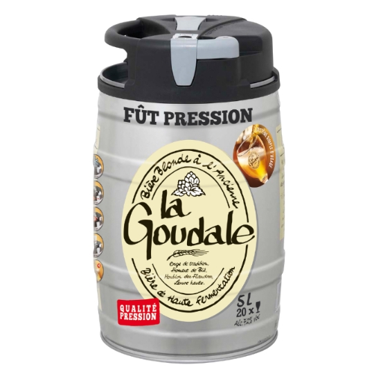 Bière Blonde à l'Ancienne 7,2% LA GOUDALE