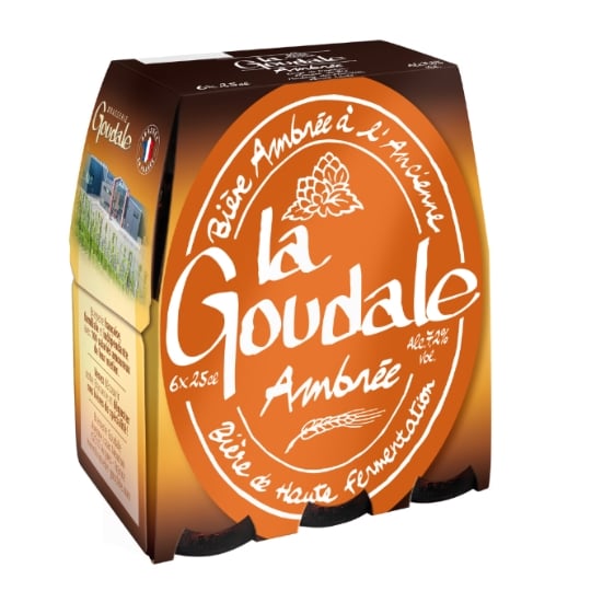 Bière Ambrée à l'Ancienne 7,2% LA GOUDALE