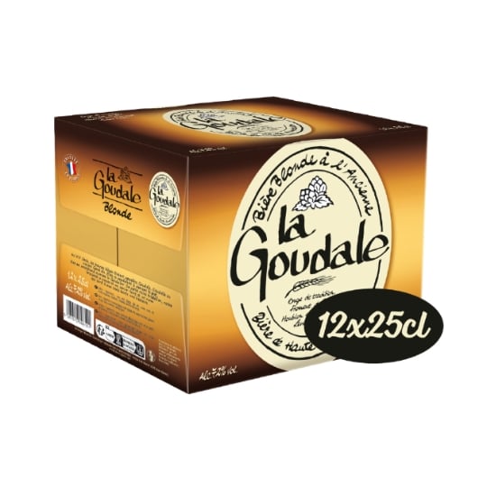Bière Blonde à l'Ancienne 7,2% LA GOUDALE