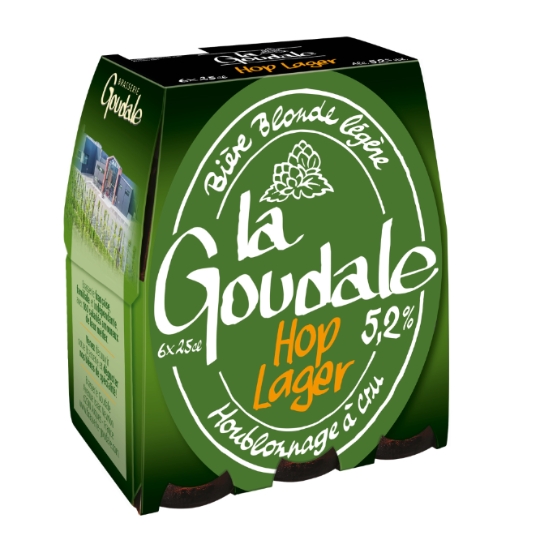 Bière Blonde Légère 5,2% LA GOUDALE