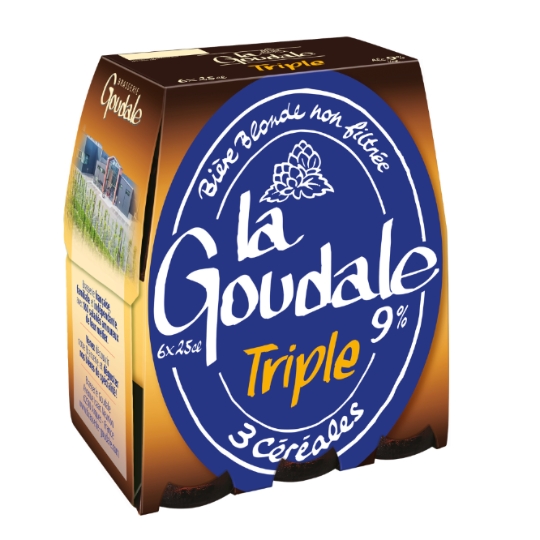 Bière Blonde Triple 9% LA GOUDALE