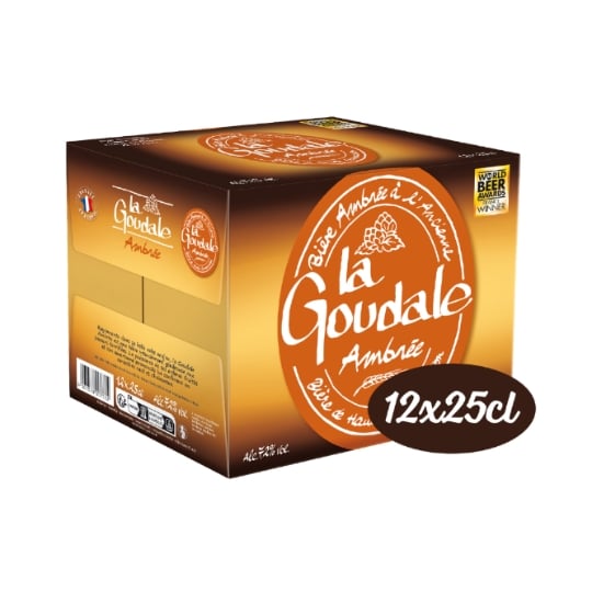 Bière Ambrée à l'Ancienne 7,2% LA GOUDALE