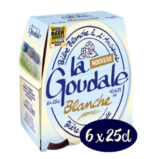 Bière Blanche à l'Ancienne 4,5% LA GOUDALE