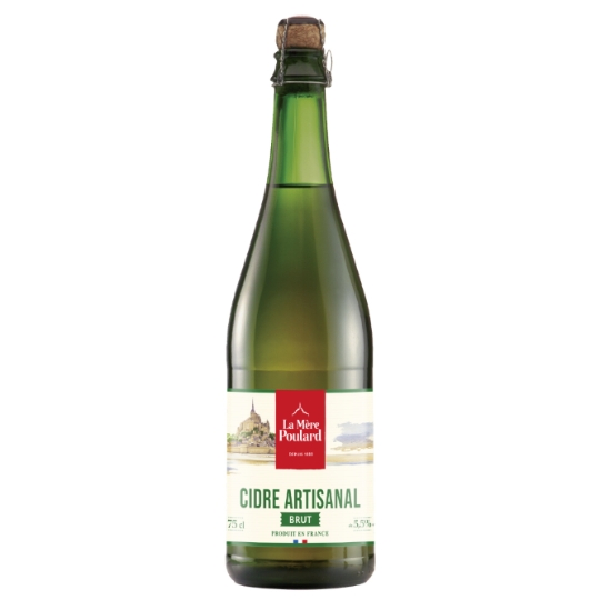 Cidre artisanal brut de normandie LA MERE POULARD