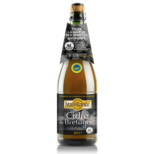 Cidre Brut de Bretagne Variétés Anciennes VAL DE RANCE
