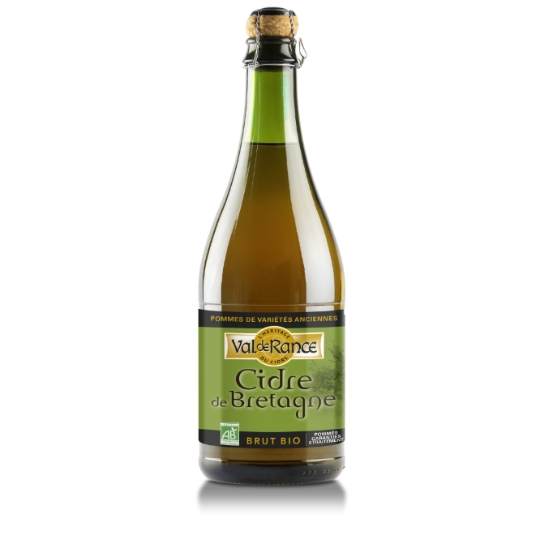 Cidre brut bio de bretagne VAL DE RANCE