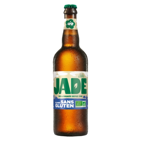 Bière Blonde Sans Gluten Bio 4,5% JADE