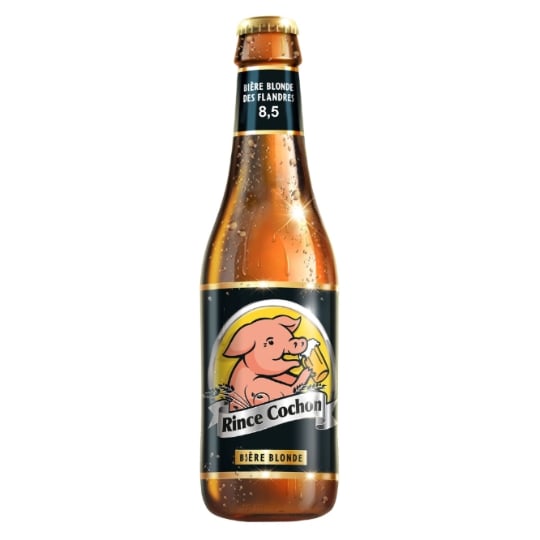 Bière Blonde 8,5% RINCE COCHON