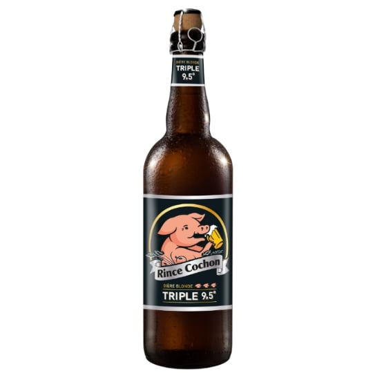 Bière Blonde Triple 9,5% RINCE COCHON