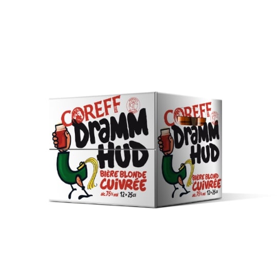 Bière Blonde Cuivrée Dramm Hud 7,5% COREFF