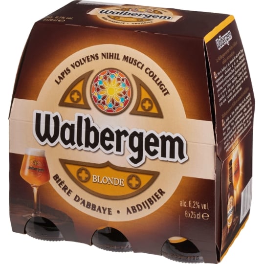 Bière Blonde D'Abbaye 6,2% WALBERGEM