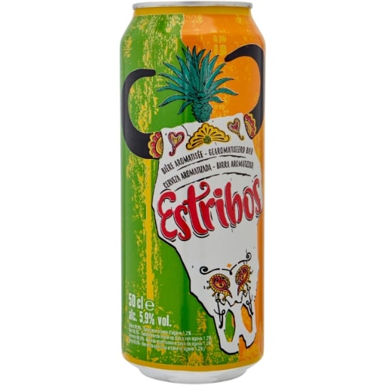 Bière Aromatisée au Spiritueux à Base d'Agave et Tequila 5,9% ESTRIBOS