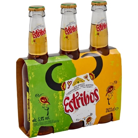 Bière Aromatisée au Spiritueux à Base d'Agave et Tequila 5,9% ESTRIBOS
