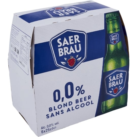 Bière Blonde Sans Alcool 0,0% SAER BRAU